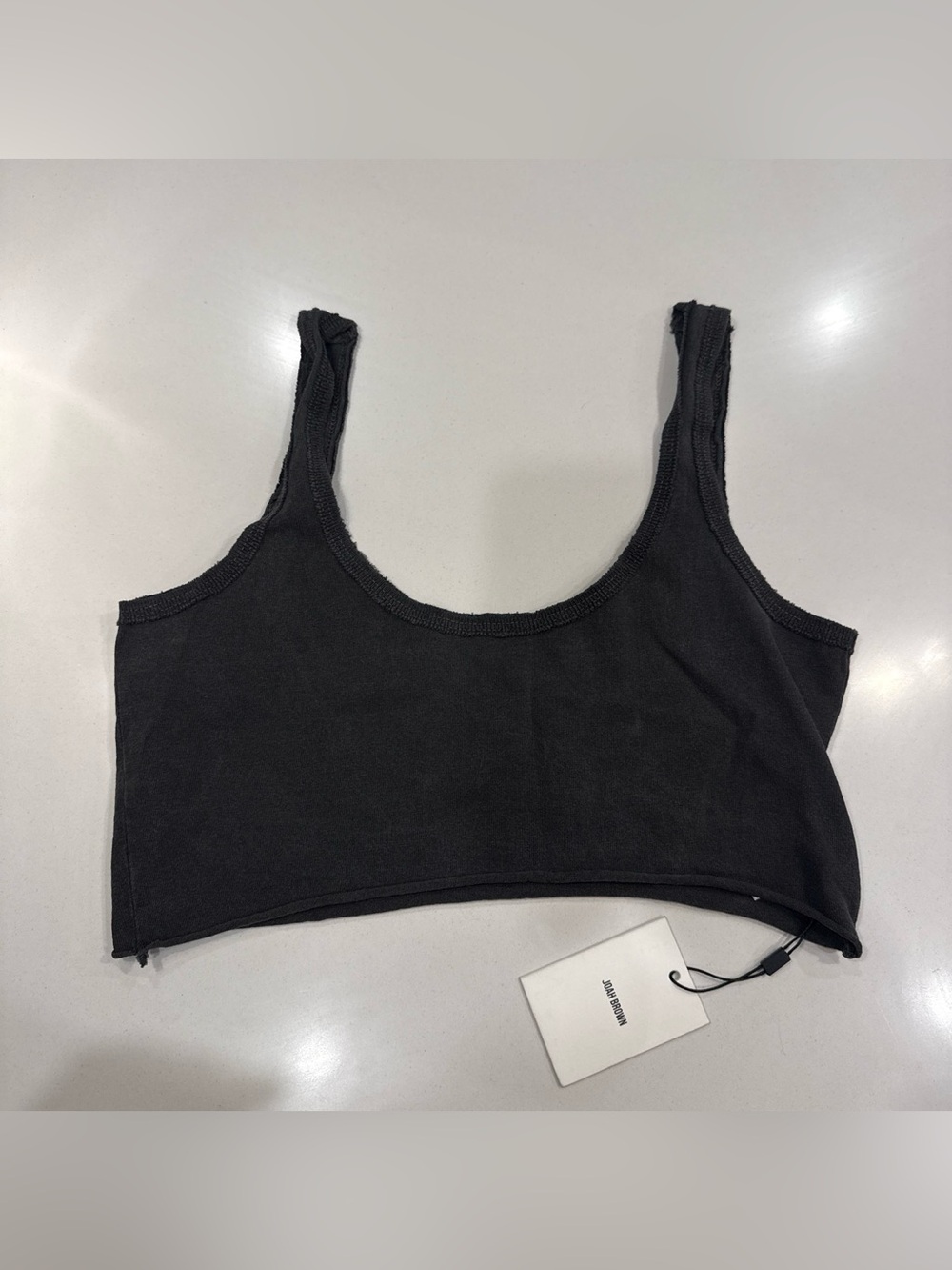 Joah brown crop top S/M